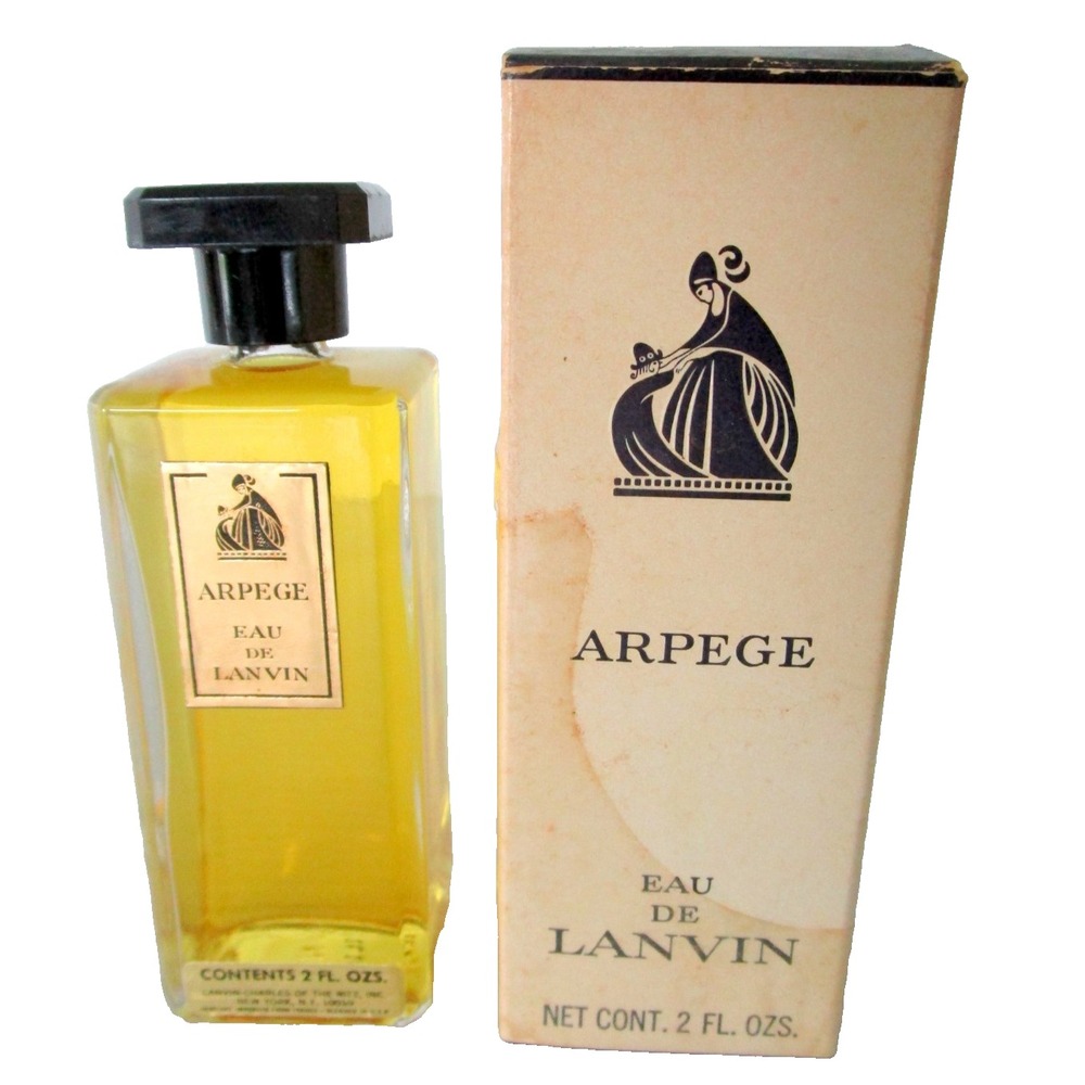 Vintage Arpege Eau De Lanvin - 2 Fl. Oz. Imported From France Perfume Ladies New